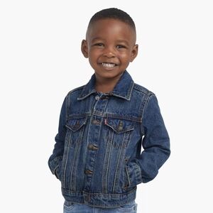 NWOT Levi's Boys Denim Trucker Jacket, Blue 4T